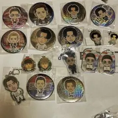 登坂広臣 ØMI 小林直己 クリアチャーム 缶バッジ メタルキーホルダー セット