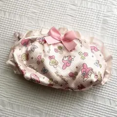 My Melody ポーチ リボン付き