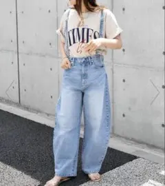 bon_meur ボンミュール コクーン シルエット デニム パンツ シップスのサムネイル