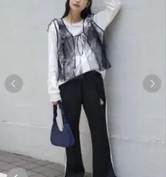 FREAK'S STORE シアーフリルベスト　サイズF