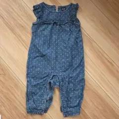 GAP　女児デニムオーバーオールセット