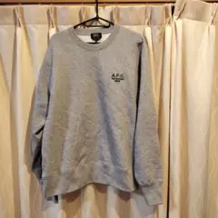A.P.C アーペーセー スウェット S トレーナー グレー