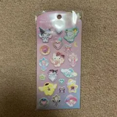 サンリオキャラクターズ ジュエルマシュマロステッカーズ ジュエリーシール