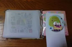 すみっコぐらし ぺんぎん？ 刺繍缶バッジ ミニクリアポーチ