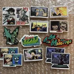 ヒロアカ 一番くじ ステッカー 緑谷出久