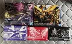 SEED FREEDOM セット デスティニー＋ゼウスシルエット、RGアカツキ有