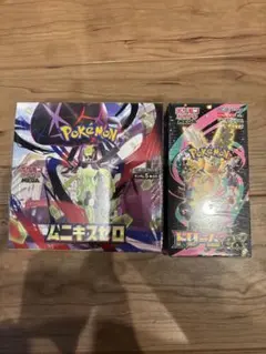 ポケモンカードゲーム ムニキスゼロ ・MEGAドリームex未開封シュリンク付き