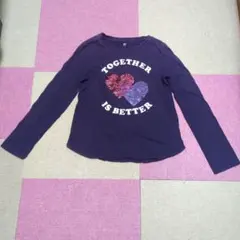 GAP KIDS 長袖カットソー L ネイビー