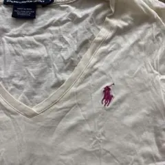 RALPH LAUREN SPORT Vネック Tシャツ ホワイトのサムネイル