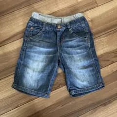 エフオーキッズ　デニムハーフパンツ