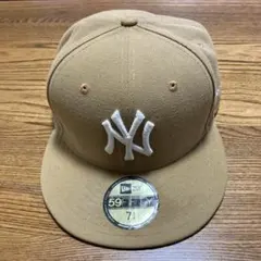 NEW ERA／ニューエラ 59FIFTY ベージュ キャップ 7 1/4