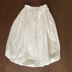 GU バルーンスカート　ホワイト　M
