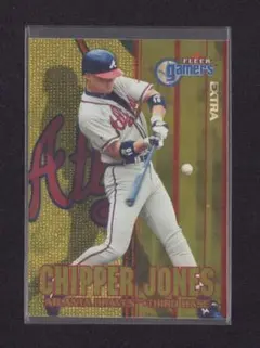 2000 Fleer Gamers Extra Chipper Jones