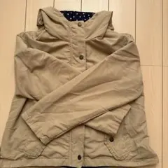 ベージュ フード付き ジャケット