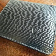 ルイヴィトン エピ ポルト2カルト パスケース 定期入れ カードケース 黒