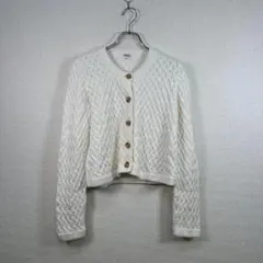 ◎FOXEY（フォクシー） ニットカーディガン 白 40サイズ