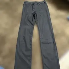 ユニクロ kids 150 ウルトラストレッチパンツ デニム 黒