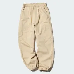 UNIQLO KIDS カーゴジョガーパンツ ベージュ