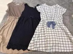 セラフ、ペアマノン、Ｈ&Ｍ　ワンピース3点セット