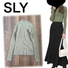 SLY♡BI COLOR HG トップス　ハイゲージトップスのサムネイル