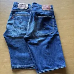 Levi's 501 503 デニムハーフパンツ 2本セット W30のサムネイル