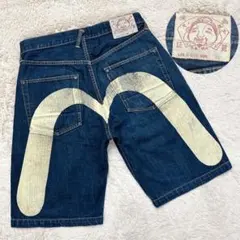 最終値下げ　EVISU 大黒ショートパンツ 2025年最新】evisu 大黒 ハーフパンツの人気アイテム - メルカリ