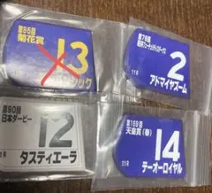 競馬 ミニゼッケン 日本ダービー アドマイヤズーム アーバンシック JRA