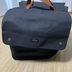 3way仕様【TOURBON】キャンバス製パニアバックパック 自転車リア