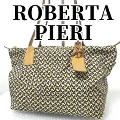 限定SALE【極美品】ROBERTA PIERI トートバッグ タタミ柄のサムネイル