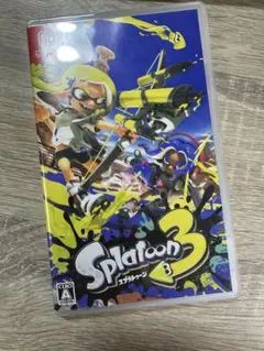 Splatoon 3 Nintendo Switch 空箱