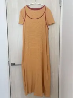 HELLO.SANFRANCISCO Tee付きボーダーキャミワンピース