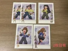 忍たまぱしゃこれ 第2弾 久々知 尾浜 不破 鉢屋 竹谷 ノーマル 箔押し