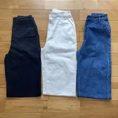 Honeys ワイドパンツ3色セット