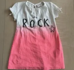 ZARA BABYグラデーション ワンピース 12〜18ヶ月　86センチのサムネイル