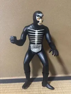 重塗装】 仮面ライダー ショッカー怪人 狼男 当時物 ソフビ フィギュア