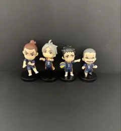 ハイキュー チョコエッグフィギュア 4体セット　烏野