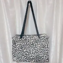 アベイル ヒョウ柄 トートバッグ