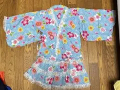 花柄浴衣 ドレス　120