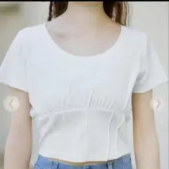 新品Radyコルセット風クロップドTシャツのサムネイル