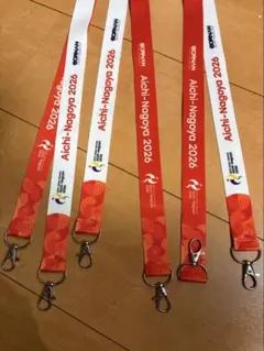 アジア大会 愛知 名古屋 2026 ネックストラップ3本セット