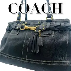 ★美品 COACH コーチ オールレザー ショルダーバッグ 肩がけ