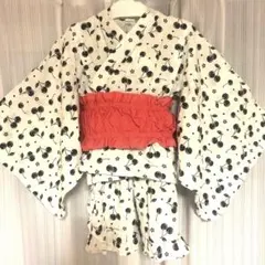 さくらんぼ柄 セパレート 浴衣ドレス
