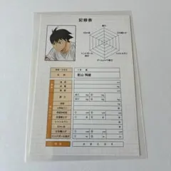 ハイキュー　影山飛雄　アニメイトフェア特典　体力測定　ポストカード