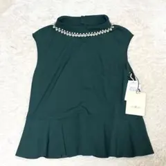 新品未使用品✨GRACE CONTINENTAL パールへプラムシャツ 36