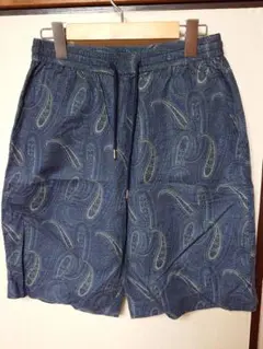 「JOHNBULL ショーツ S」 ジョンブル ハーフパンツ ペイズリー 総柄のサムネイル