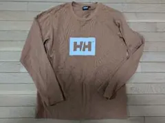 Helly Hansen ヘリーハンセン 長袖Tシャツ ブラウン　WLサイズ