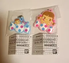 ペコちゃん　サンリオキャラクターズ　ぷっくりめじるしアクセサリー　ガシャポン