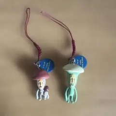 こびとづかん　ストラップ　キーホルダー　2個