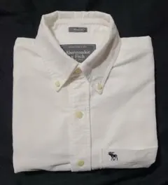 【美品】アバクロ マッスルフィット 長袖シャツ 白シャツ S (Mサイズ相当)のサムネイル