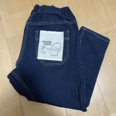 branshes ガーデナーテーパードパンツ デニム 裏起毛